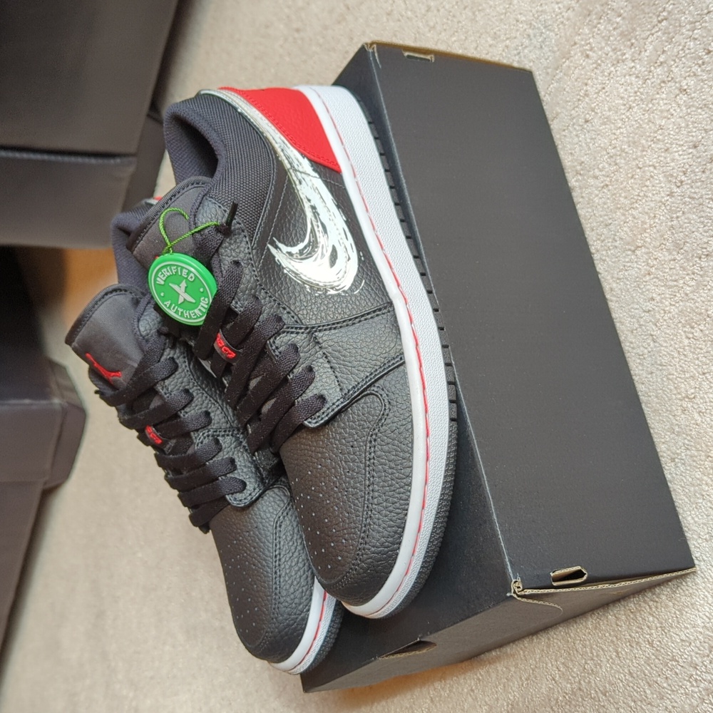 Air Jordan 1 "BrushStroke Swoosh"